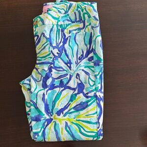 Lilly Pulitzer Kelly Print pants